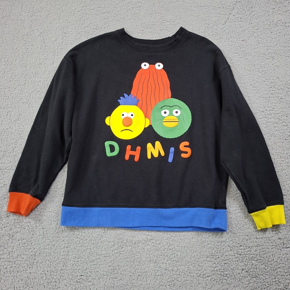 Don't Hug Me I'm Scared Sweatshirt Colorblock Size Medium 2023 DHMIS Official